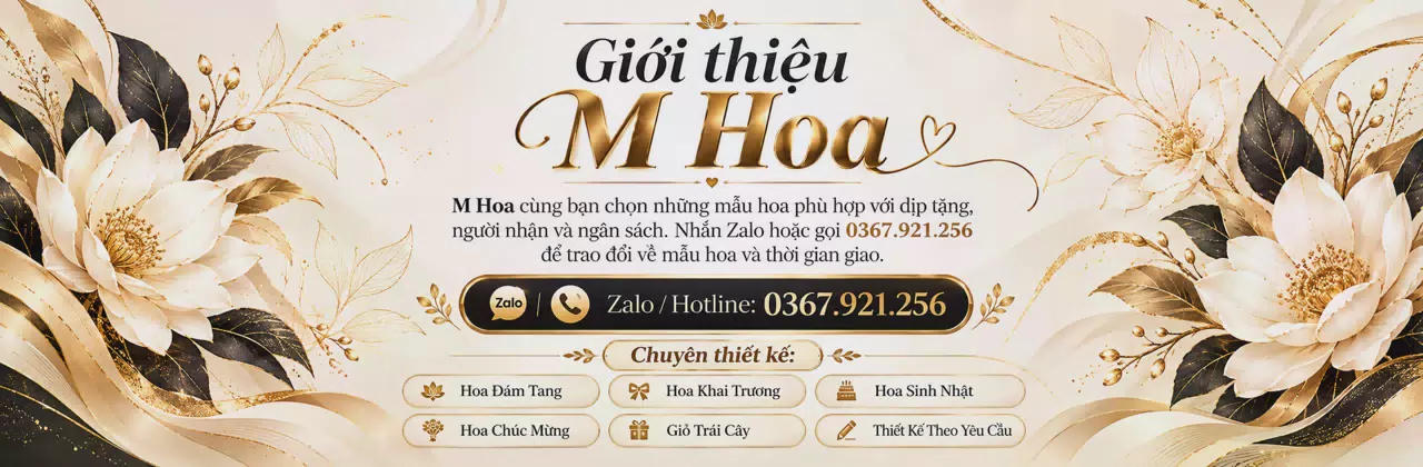 Ảnh bìa Shop hoa tươi Xã Đức Phú Đà Nẵng - Gửi hoa thay một lời nhắn